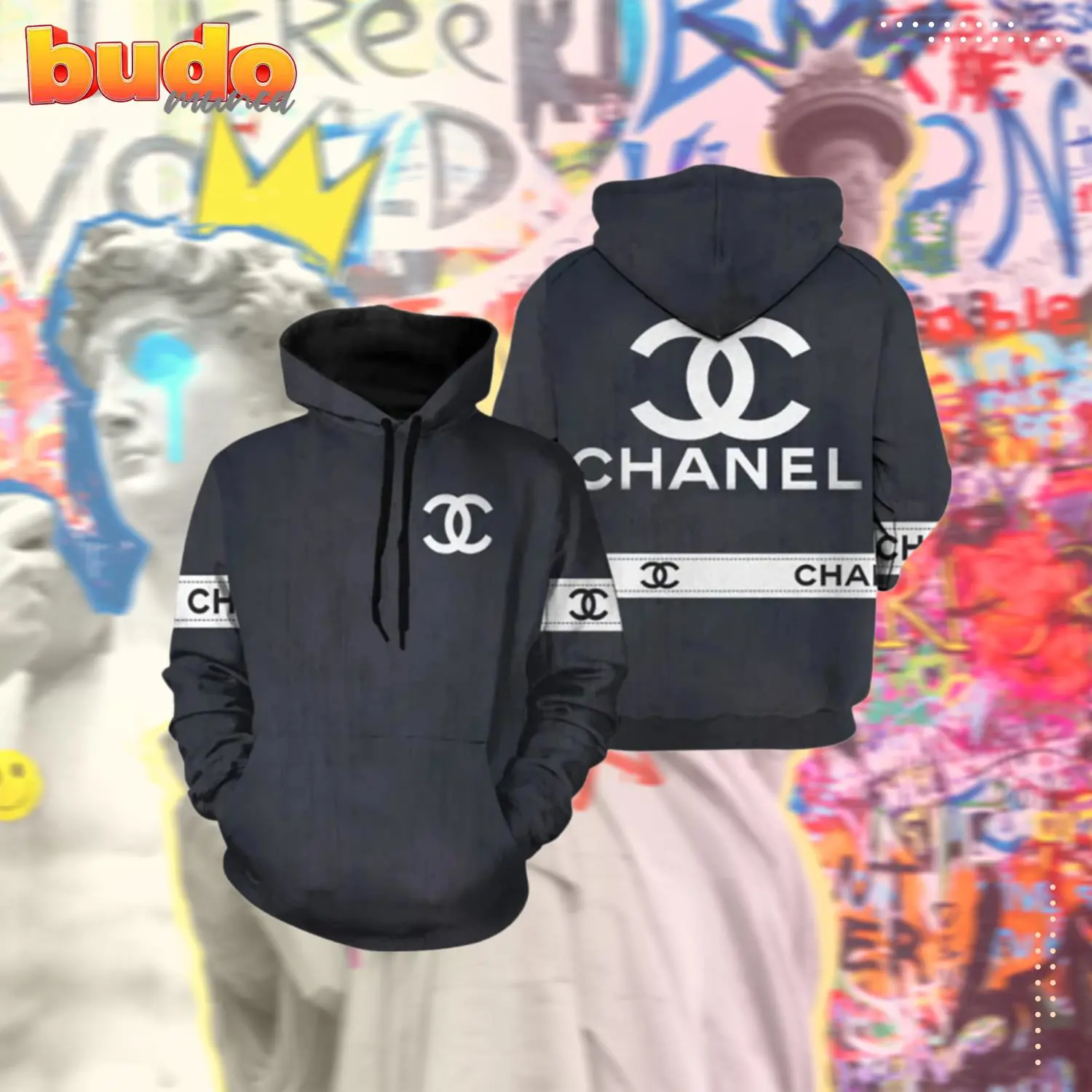 Chanel unisex hoodie for men women luxury brand clothing clothes outfit